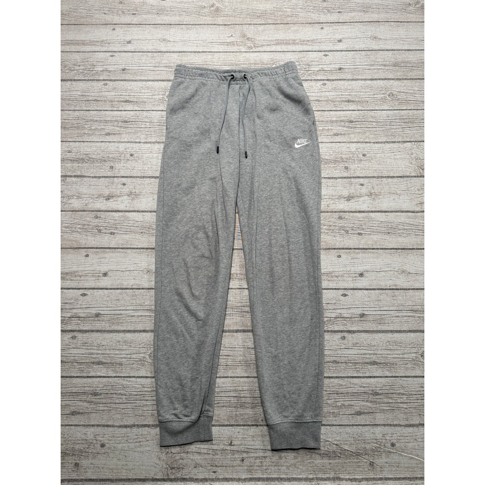 Nike Sportswear Joggers Men's Small Gray French Terry Athletic Swoosh Loungewear